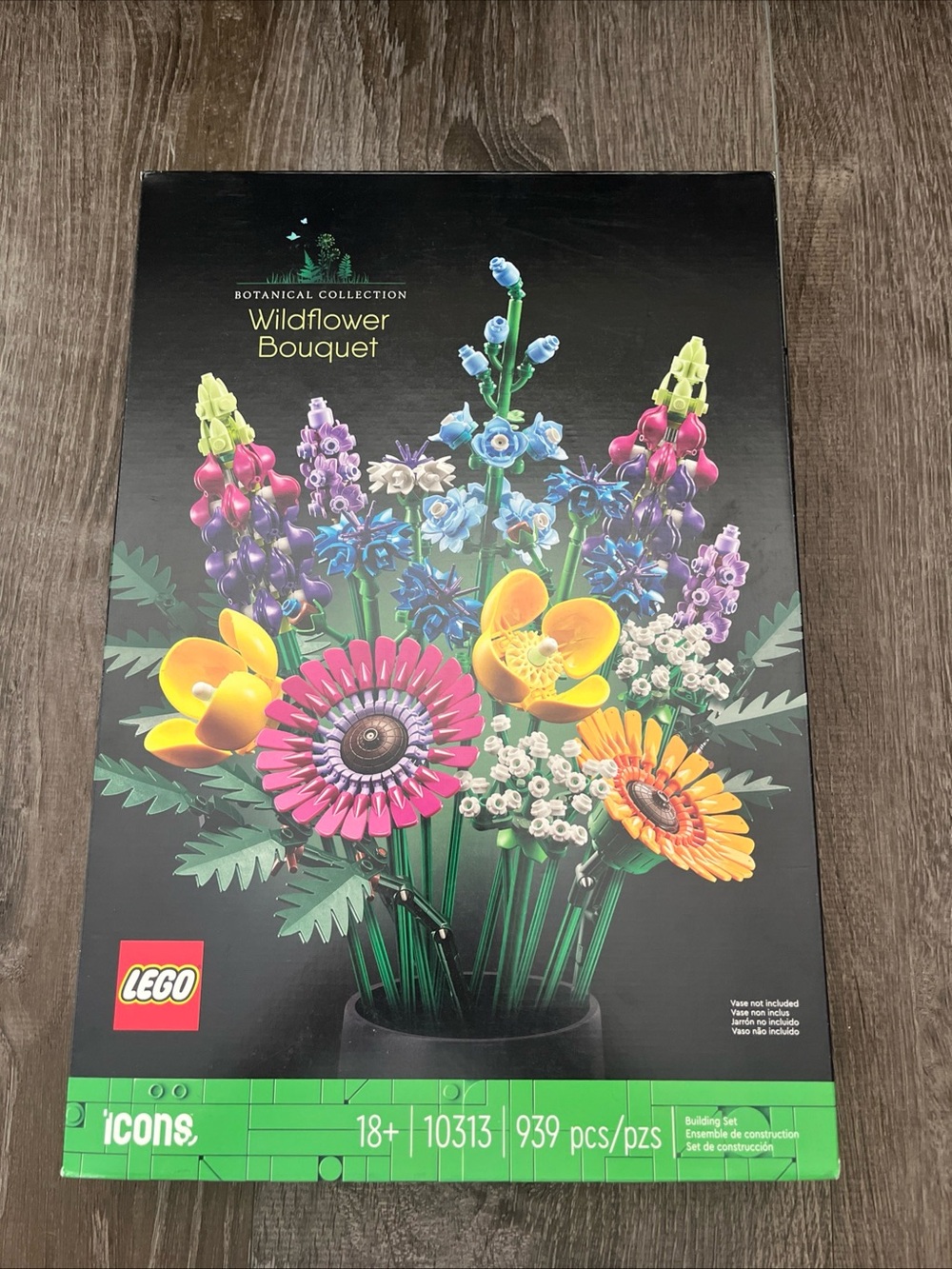 Lego Black Box with Bright Green Accents